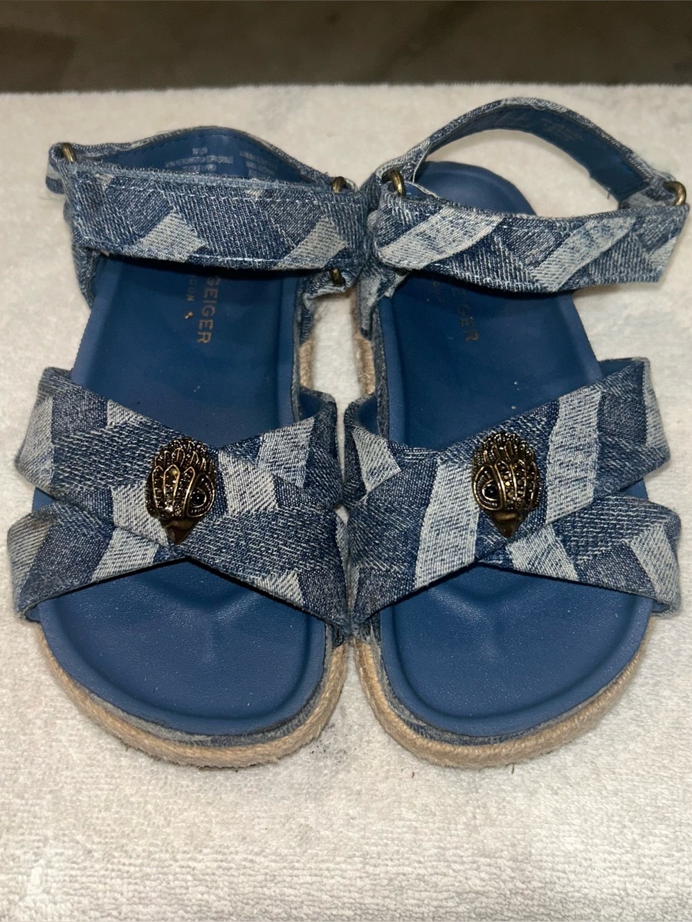 Kurt Geiger Denim Sandals